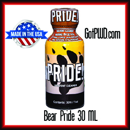 1 Bottle of Bear Pride! Cleaning Solvent 30ML